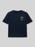 T-shirt met statementprint