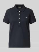 Poloshirt met labelstitching