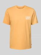 T-shirt met labelprint