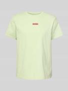 T-shirt met labelmotief