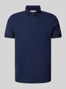 Regular fit poloshirt met labelbadge