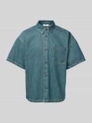 Vrijetijdsoverhemd in denimlook, model 'OZYR'