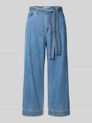 Wide fit jeans culotte van puur katoen, model 'KATHY'
