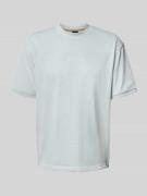 T-shirt met broderie anglaise