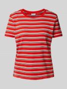 T-shirt met ribboorden