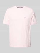 Regular fit T-shirt van puur katoen