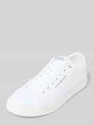 Lage sneakers met logodetail