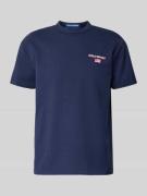 T-shirt met labelstitching