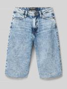 High rise korte jeans met steekzakken, model 'WAGO'