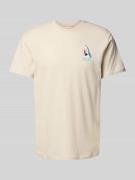 T-shirt met ronde hals, model 'Wish'