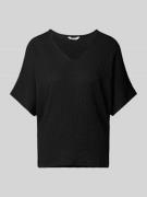 T-shirt met V-hals, model 'UMMI'