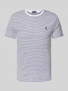 T-shirt met labelstitching