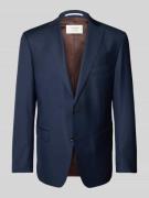 Modern fit 2-knoops colbert van scheerwol, model 'Steven'