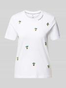 Regular fit T-shirt van puur katoen, model 'KITA'