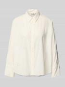 Boxy fit overhemdblouse van puur katoen, model 'NEW LINA GRACE'