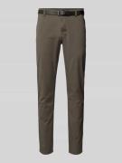 Classic fit chino met achterzakken