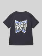 Regular fit T-shirt van puur katoen