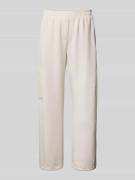 Relaxed fit sweatpants met cargozak
