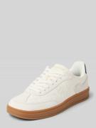 Lage sneakers van wildleer
