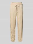 Joggingbroek van lyocell met tunnelkoord, model 'RHODOS'