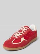 Sneakers met vetersluiting