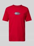 Regular fit T-shirt van puur katoen