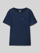T-shirt met borstzak