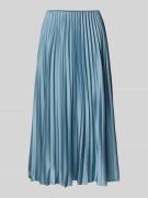 Midirok met plissévouwen en elastische band