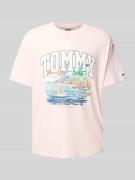 Relaxed fit T-shirt met motiefprint