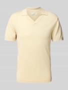 T-shirt met V-hals, model 'ALLI'