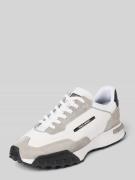 Sneakers van een mix van leer en textiel, model 'PS 275'