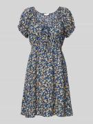 Mini-jurk met boothals