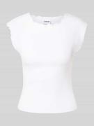 T-shirt met ronde hals, model 'ALEXIS'