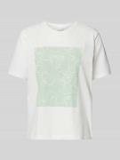 T-shirt met ronde hals, model 'SYBIL'