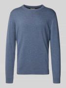 Gebreide pullover met ronde hals