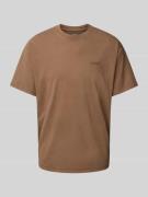 T-shirt met labelstitching