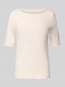 T-shirt met boothals