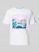 T-shirt met ronde hals, model 'COLTON'