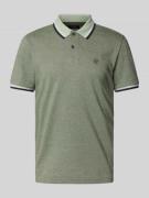 Poloshirt met labelstitching
