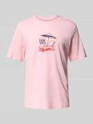 T-shirt met motiefprint, model 'ALMERA'