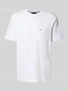 Regular fit T-shirt van puur katoen
