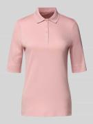 Poloshirt met korte knoopsluiting