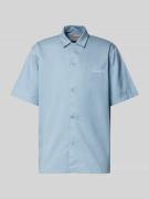 Regular fit vrijetijdsoverhemd met labelstitching