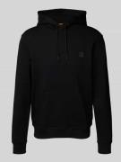 Hoodie met labeldetail, model 'Wetalk'