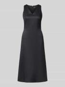 Midi-jurk met V-hals, model 'Dasico'
