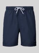 Regular fit zwembroek met labelpatch, model 'Mike'