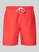 Regular fit zwembroek met labelpatch, model 'Mike'