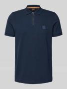 Poloshirt met labelpatch