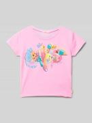 T-shirt met motiefprint