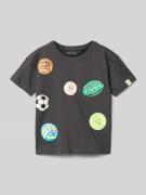 T-shirt met motiefprint